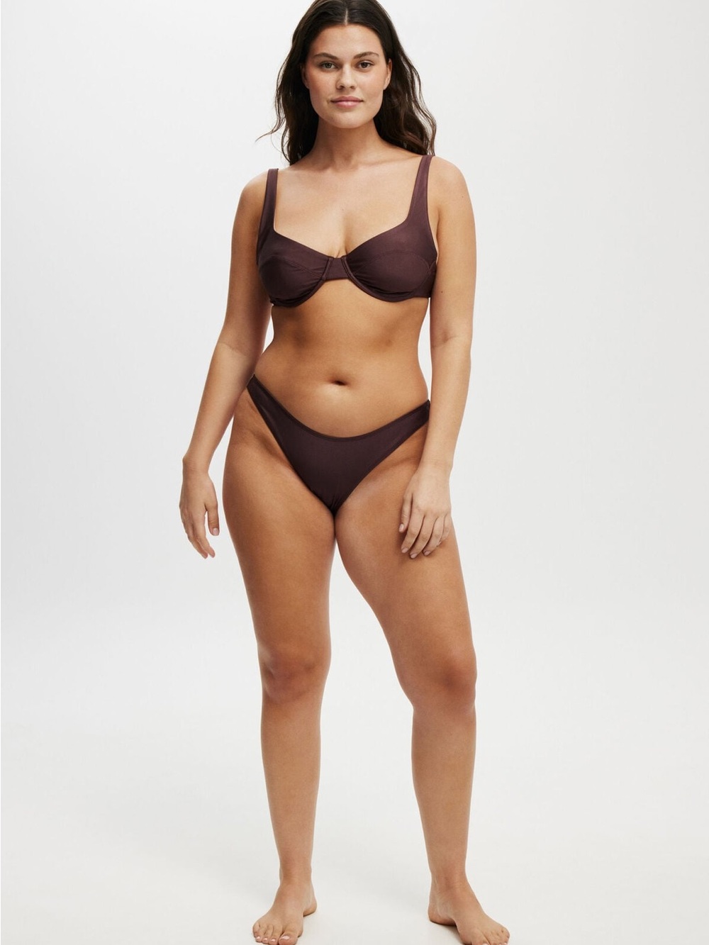 Cotton On Body Brown Bikini Set - Picture 2 of 4